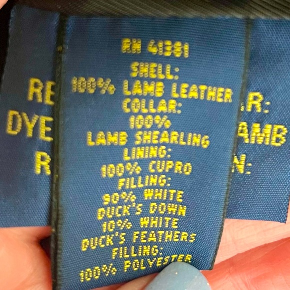 NWOT!!! POLO by RALPH LAUREN - WOMENS LEATHER JACKET Color BLACK Sz Small - Picture 6 of 6